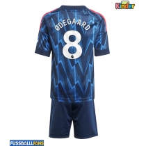 Arsenal Martin Odegaard #8 Auswärts Trikotsatz Kinder 2025-26 Kurzarm (+ Kurze Hosen)